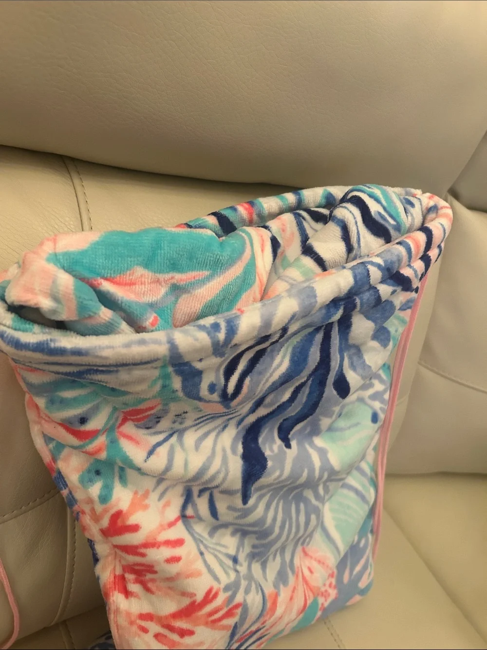 Lilly Pulitzer Towel Backpack NWT